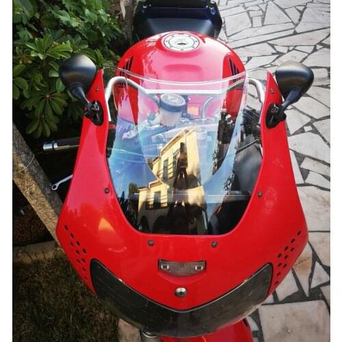 Motorcycle Black ABS Plastics WindScreen Windshield Deflectors For 1998-1999 Honda CBR900RR 919 CBR 900 RR 98 99