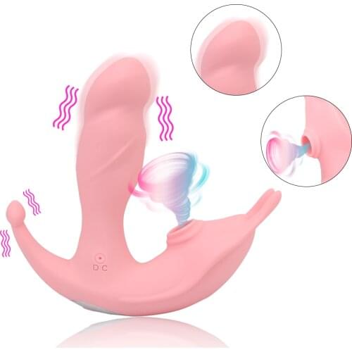 Sex Toys for Women Panty Vibrator Clitoris Stimulator Wearable Dildo Vibrator G Spot Massager 9 Frequency Sucking