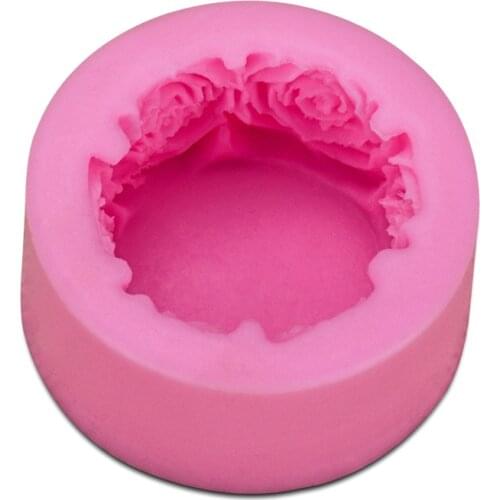 Food Grade Silicone Mold Cake Mold Silicone Baking Tools Kitchen Accessories Decorations Fondant DIY Rose D270