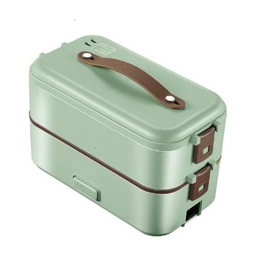 Home Office School Travel Kids Self Heating Cooking Leakproof Electric Food Heater Heated Lunch Bento Box