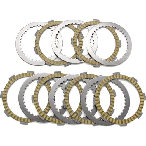 Clutch Friction Disc Plate Kit For Honda CMX250 CMX250X CB250 CD250 VT250 FD Clutchs Platees 22201-KBG-A00 22321-KE8-000