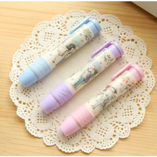 Push-on Eraser Kawaii Stationery Kids Eraser New Cute Erasers for Kids Novelty Erasers Writing Tools School Office Supplies