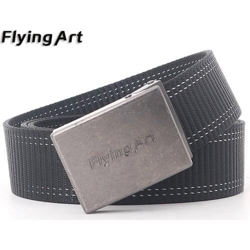 Mens Retro Metal Buckle Waist Belts Breathable Canvas Military Fashion Unisex Jeans Accessories Army Navy Air Tactical Belt