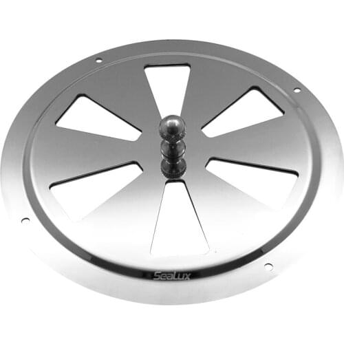 Sealux Butterfly vent with center knob 3 sizes Stainless steel for Yacht Boat Marine hardware