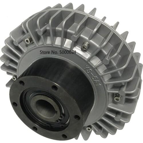 5kg/50N.m Hollow Shaft Magnetic powder Clutch and Brakes / Electromagnetic Clutch/Magnetic particle brake YS-5A1