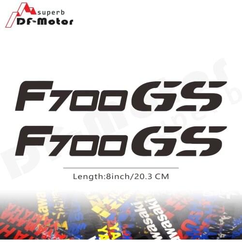 8Inch Reflective Sticker Decal Motorcycle Car Sticker Wheels Fairing Helmet Sticker Decal For BMW F700GS F700 GS