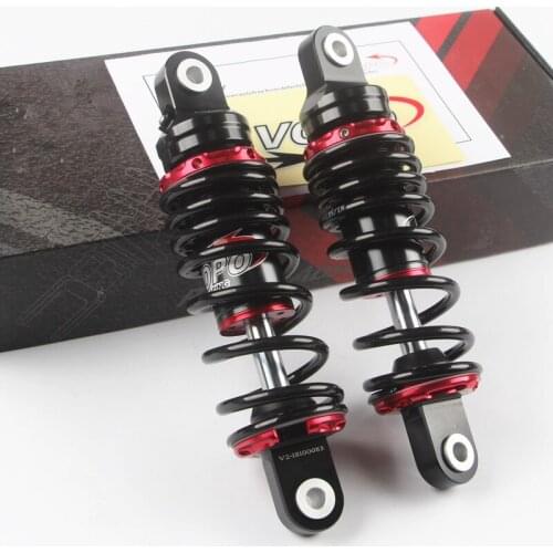 2pcs Motorcycle Rear Shock Absorber 235MM Gas Shock Rebound Compress Damping Adjustable FOR mavericks U1