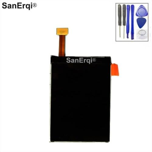 SanErqi LCD Screen Digitizer Display For Nokia Asha 206 207 208 515 Dual SIM Repair Replacement With Free Tools
