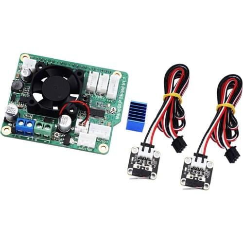 Engraver Shield 3D Printer Expansion Board for NanoDLP Light Curing 3D Printer