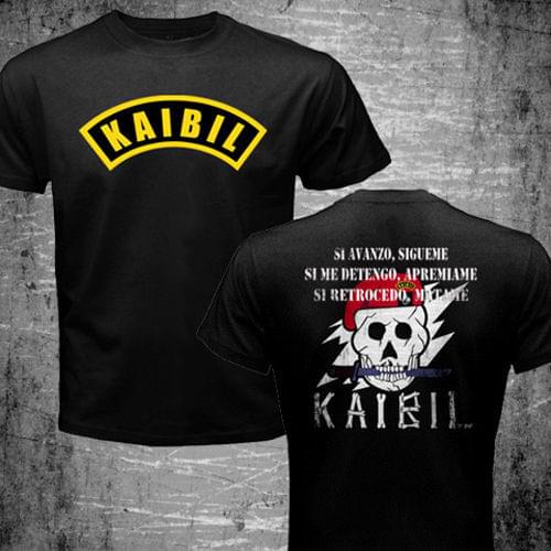 Guatemala Army Special Force Kaibil Kaibiles Training El Infierno Newest Letter Novelty MenS Brand Clothing Casual Shirt