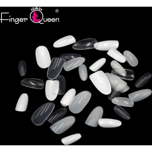 Fake Nails Oval Nails Suitable 100Pcs for Professional Salon or Personal Use DIY Artificial Nails