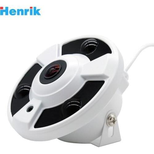 1.7mm Super wide Angle Panorama CCTV AHD Camera 5MP 4MP 2MP 1080P Fisheye Lens infrared Security Video Indoor Cam