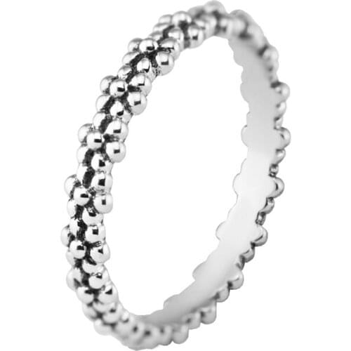 CKK Ring Daisies Rings for Women Men Anillos Mujer Anel Bague Femme Wedding Engagement 925 sterling silver Jewelry