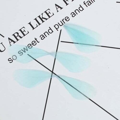 Dragonfly Animal Wing Organza Ethereal Butterfly For DIY Craft Patchwork Sewing Supplies Jewelry Making Garment Accessory，20PCs