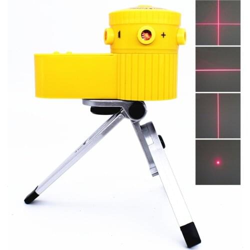 Multifunctional Laser Level Worldwide Vertical Horizontal Cross Line Optical Instruments with Adjustable Tripod for Laying Floor
