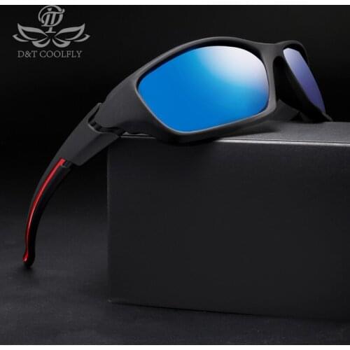 D&T 2019 New Brand Designer Polarized Sunglasses Men or Women Classic Fashion Square Frame Colorful Mirror Lens Sunglasses UV400
