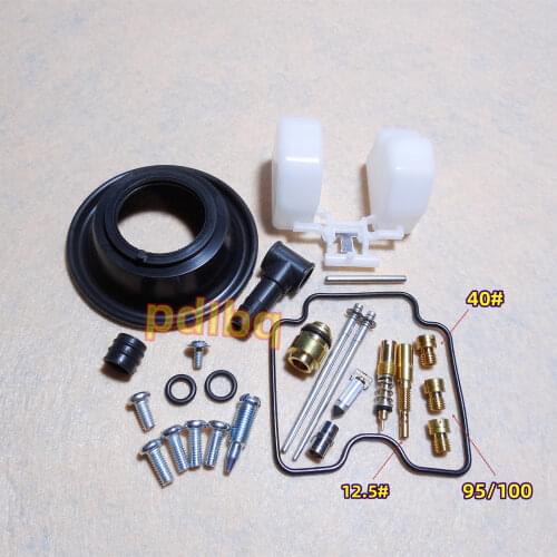 1 set $ 20)YM 2001~07 year version XJR400R(4HME/F/G/H/J/K/l) Mikuni carburetor repair kit With float and vacuum diaphragm