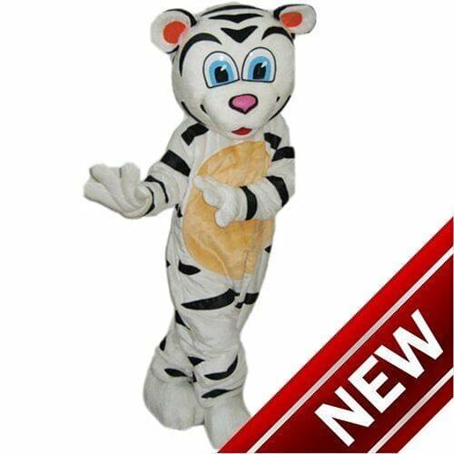 2019 New Arrival Tiger Mascot Cosplay Wholesale Plush Cartoon Character Costume Event Unisex Cartoon Apparel Cosplay Halloween