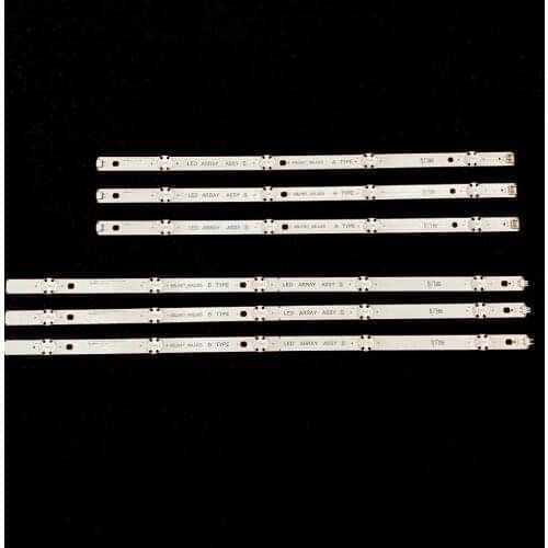 New Kit 6 PCS LED backlight strip for LG 49UJ701V 49UJ65 A B TYPE 17Y 49UJ65_A_27LED 49UJ65_B_27LED EAV632632404