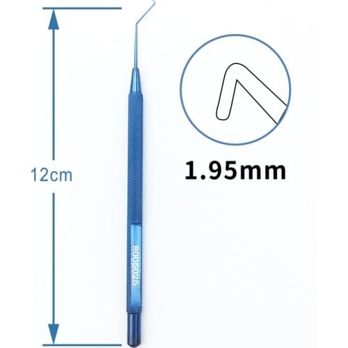 1PCS Phaco Chopper hook 1.95mm tip ophthalmic eye surgical instruments