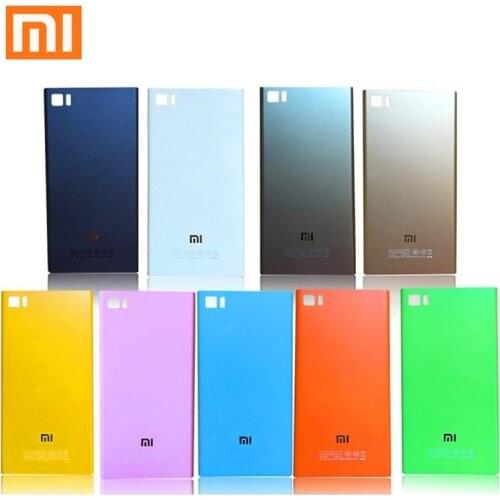 Original Style Mobile Phone Case For Xiaomi 3 Mi3 M3 WCDMA Back Shell back cover Battery Cover + SIM Card Tray