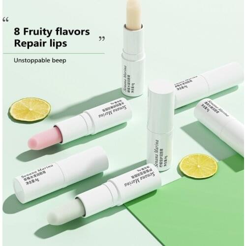 Sexy Cute Fruit Lip Balm Transparent Lip Gloss Clear Oil Nutritious Clear Lip Stick Moisturizing Lipstick Lasting Lip Care TSLM2