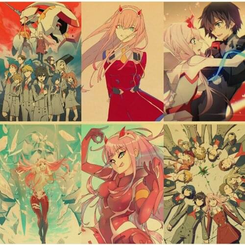 Full Square&Round Diamond Painting DARLING In The FRANXX Anime 5D Diamond Embroidery Mosaic Cross Stitch Kits Home Decor Gift