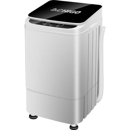 CHIGO 4.5kg Capacity Semi-automatic Washing Machine Mini Portable Cloth Wash Machine Laundry Dehydration Washer Compact Machine
