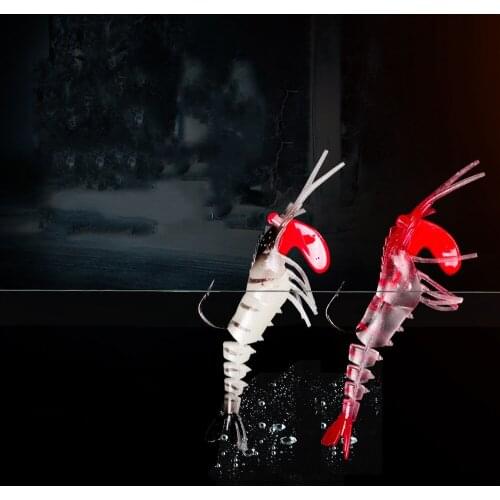 1pcs Plastic 13g 9cm Minnow Fishing Lures shrimp lure Floating Artificial Laser Fishing Wobblers Crank Bait Fishing Accessories