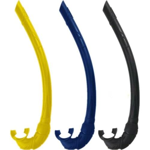 Silicone Foldable Snorkel Dive Scuba Free Diving Detachable Snorkeling Diving Tube Underwater Water Sports Professional Air Tube