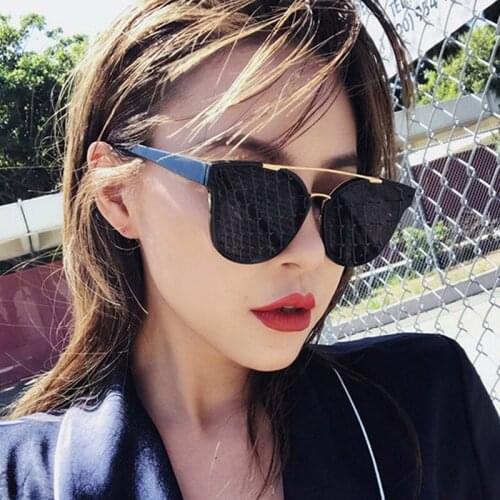 Cat Eye Sunglasses Women 2020 High Quality Brand Designer Vintage Fashion Driving Sun Glasses For Women UV400 lens gafas de sol