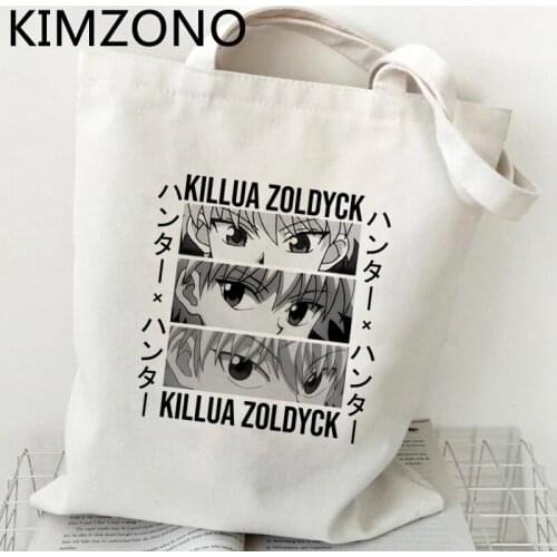 Hunter x Hunter shopping bag jute bag tote bolsa eco bag ecobag bolsa compra tote reusable cabas