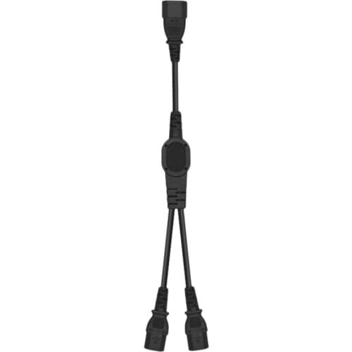 HOT-Power Extension Cord, Iec320 C14 to 2XC13 1-In-2 Extension Power Cord for Rice Cookers, Electric Kettles