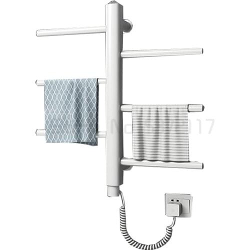 Electric heating towel rack household intelligent heating towel drying rack bathroom heating towel rack