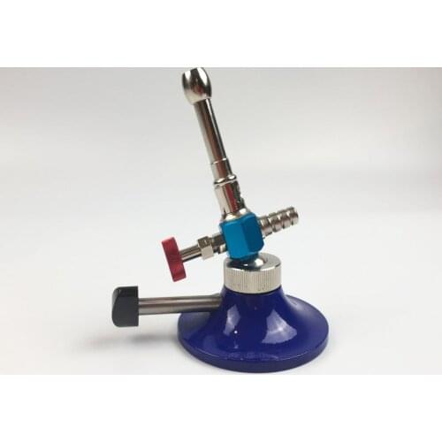 1pcs Single tube Tiltable gas lighter dental lab instruments rotatable type Bunsen burner