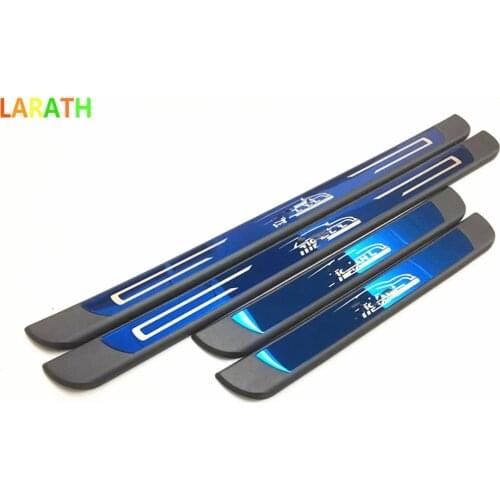 For 2018 Volkswagen Tiguan threshold welcoming pedal body trim car decoration parts 2016-2017 MK2