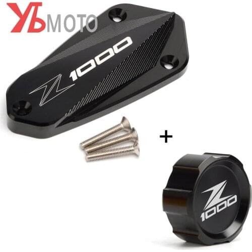 For KAWASAKI Z1000 Z1000R 2011-2019 2020 Motorcycles Accessories Front & Rear brake Fluid Cylinder Master Reservoir Cover Cap