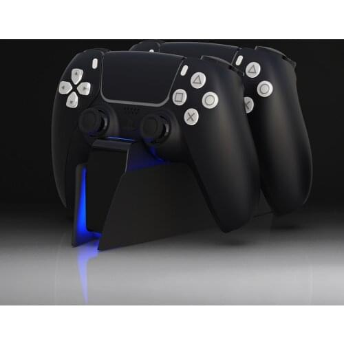 Newest Dual Fast Charger for PS5 Wireless Controller USB Type-C Charging Cradle Dock Station for Sony PlayStation5 Dualsence