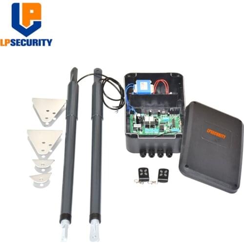Light Duty Electric Swing Gate Motors for Double Swing Driveway Gates 200kg per leaf 12VDC
