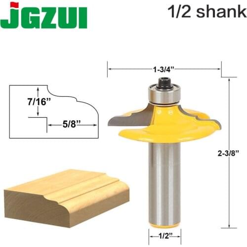 Drawer & Cabinet Door Front Edging Classical Router Bit-1/2" Shank 12mm shank