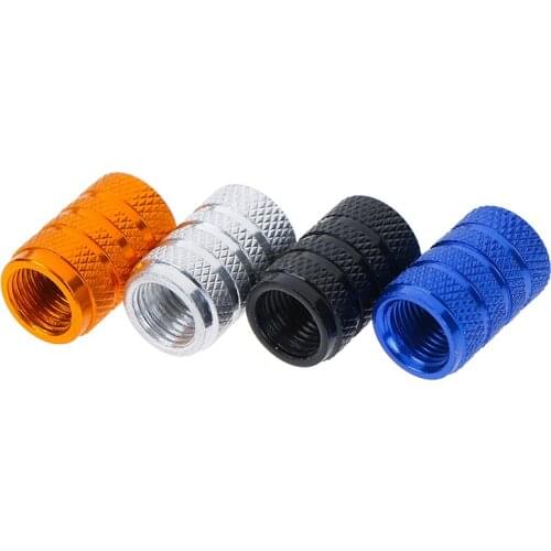4 Pcs/ Set Tire Valve Stems Air Dust Cover Screw Caps for Car Truck High Quality Stainless Steel Material Spike Wheel Tyre