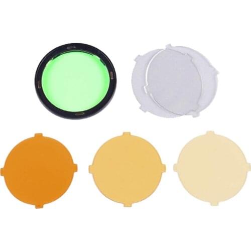 Godox AK-R16 Round Color Filters for Godox H200R Round Flash Head, Compatible for Godox AD200,AD200 pro,V1-S V1-N V1-C