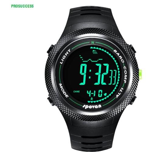 Leader2 Date Time Display Weather Forecast Barometer Altimeter Chronograph Compass Alarm Thermometer measuring Smart Sport Watch