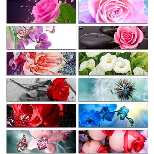 Full Round Diamond mosaic Sun flower 5D DIY Diamond painting Cross stitch rose daisy Full Square Diamond embroidery peony lily