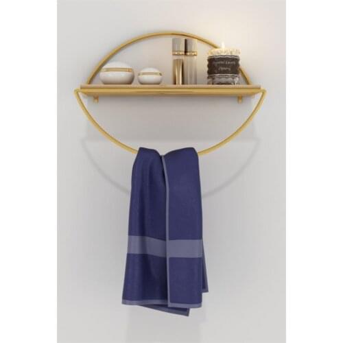 Wall Rack Decorative Kitchen Bathroom Gold Ellipse Bookcase, Very special product custom made 1. Grade material 2021 portable rack system