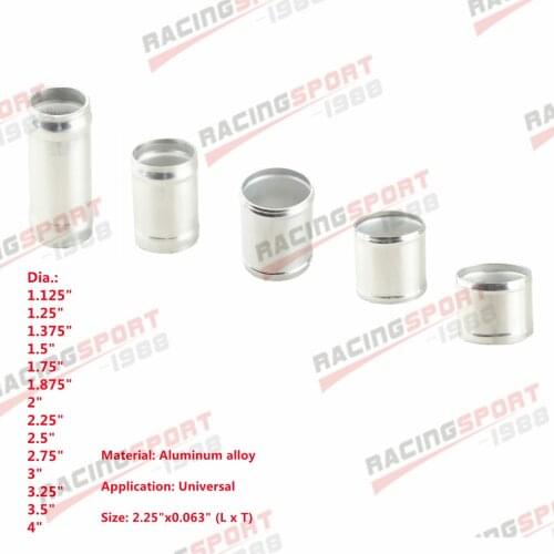 Hose Adapter Joiner Pipe Connector Silicone Aluminum Alloy