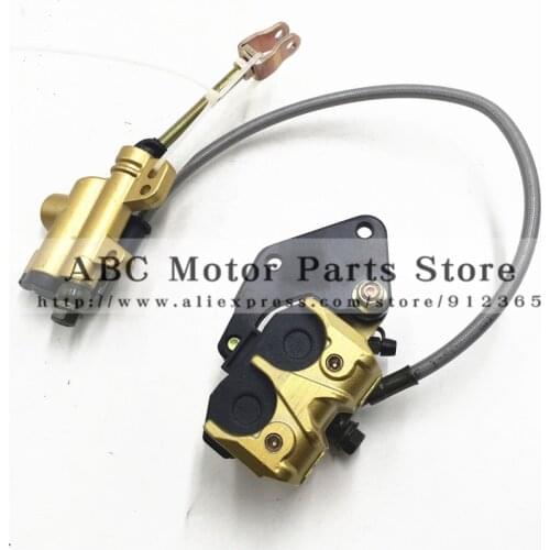 Dirt bike 110cc Rear Brake Assembly Off-road motorcycle accessories Apollo pump disc brake caliper assembly up and down the pump