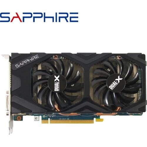 SAPPHIRE HD 7850 2GB Video Cards GPU AMD Radeon HD7850 2GB Graphics Cards 256Bit Desktop PC Computer Game Map HDMI Videocard