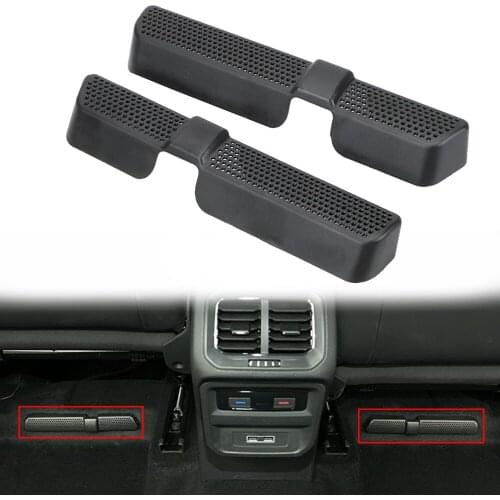 LEEPEE Protector Cover Car Air Vent Cover 2Pcs/Set Under Seat Air Conditioner Duct Outlet Covers
