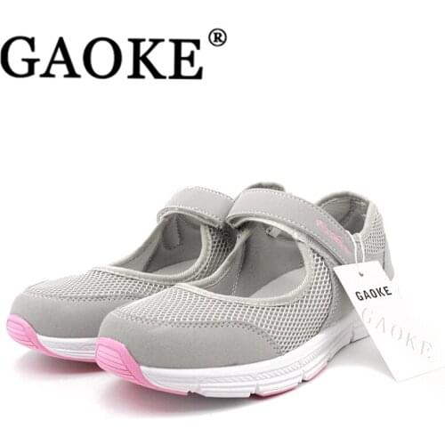 2021 Fashion Women Plus Size Mary Janes Shoes Casual For Female Footwear Round Toe Mesh Solid Shallow Fabric Comfortable Ladies